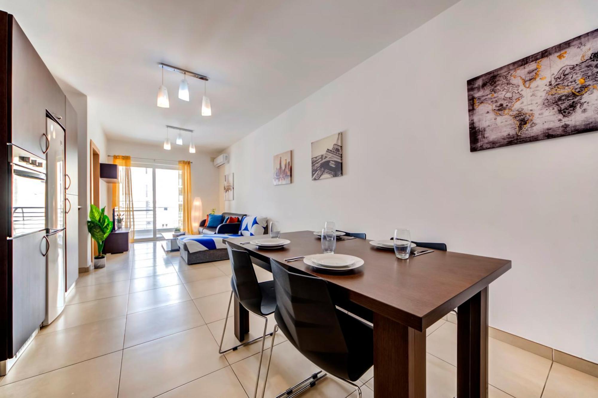 Modern 2Br Apt With Balconies In St Julians, Paceville - Apt 5 By Vaganza St. Julian's Exteriör bild